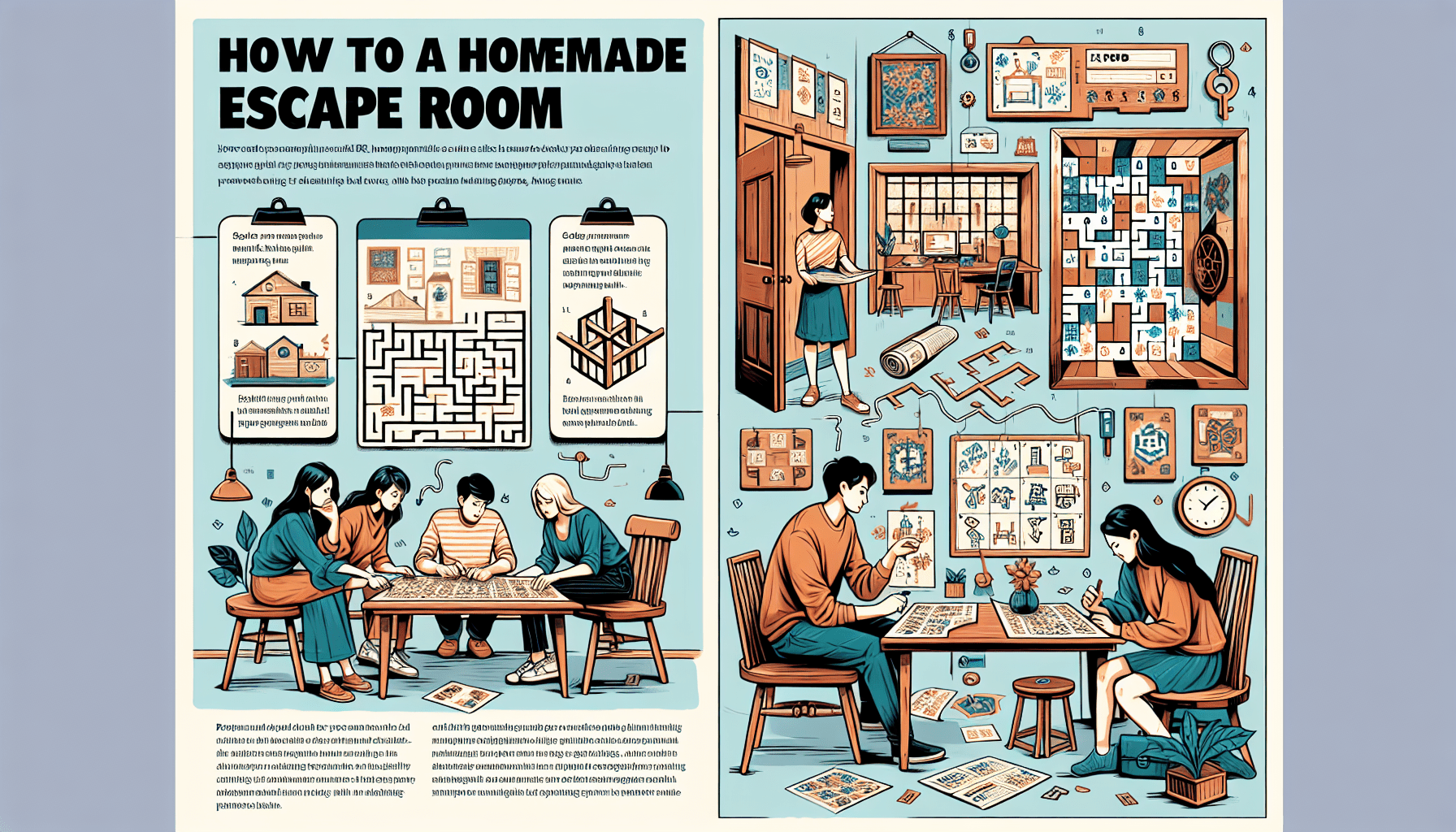 How Do You Make A Homemade Escape Room?